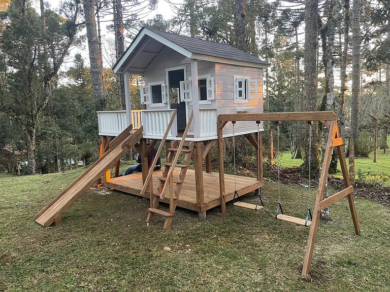 Casa dos Pássaros: Espaço e Conforto em Campo Alegre