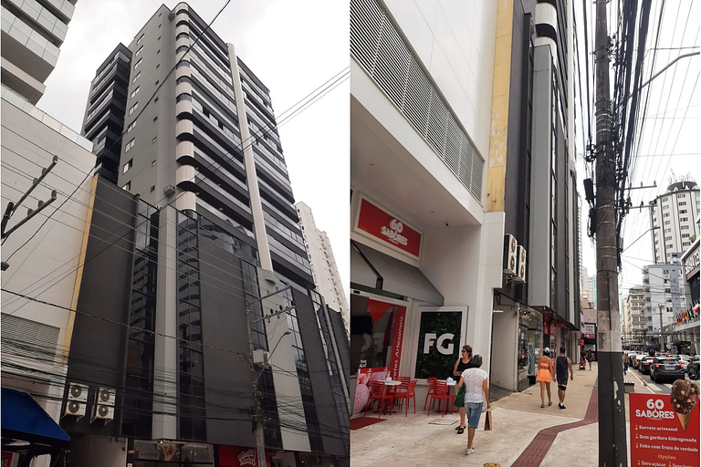 Apartamento de temporada no centro de Balneário Camboriú