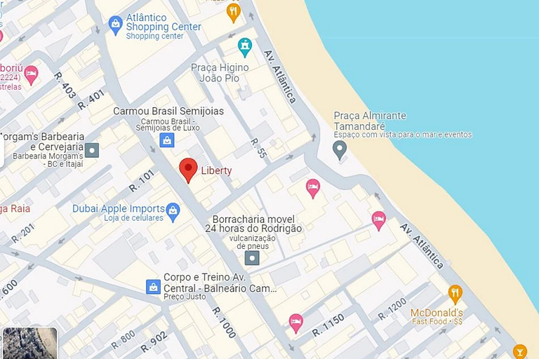 Apartamento de temporada en el centro de Balneário Camboriú