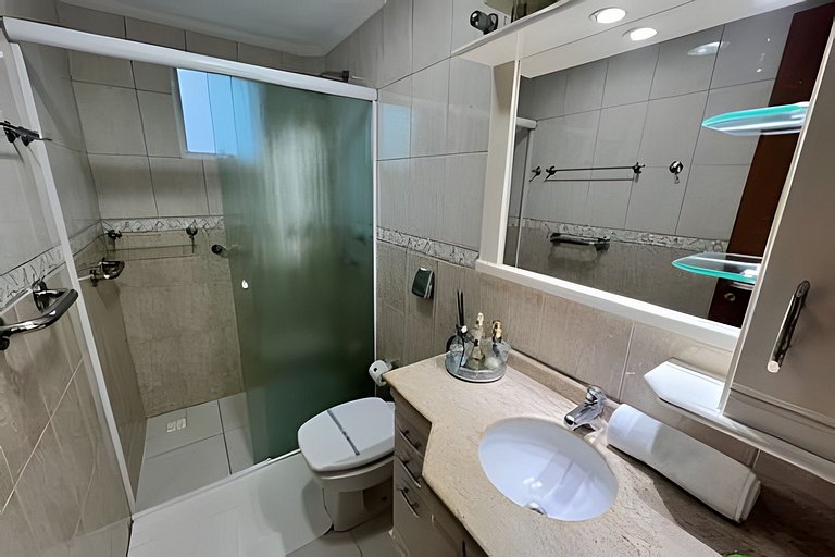 CURTA!|146| 3Q| Quadra Mar |2 Vagas |Churrasqueira