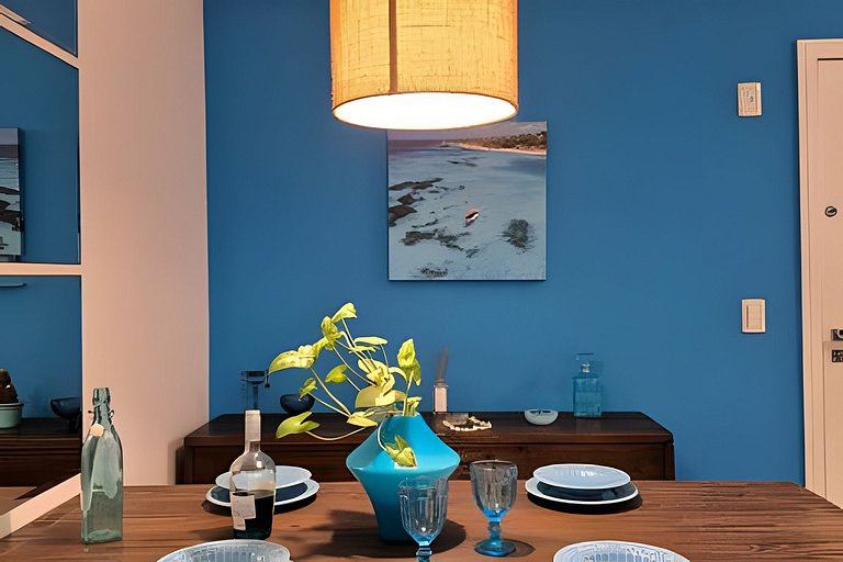 350m da Praia| 3 Quartos Varanda Gourmet |CURTA133