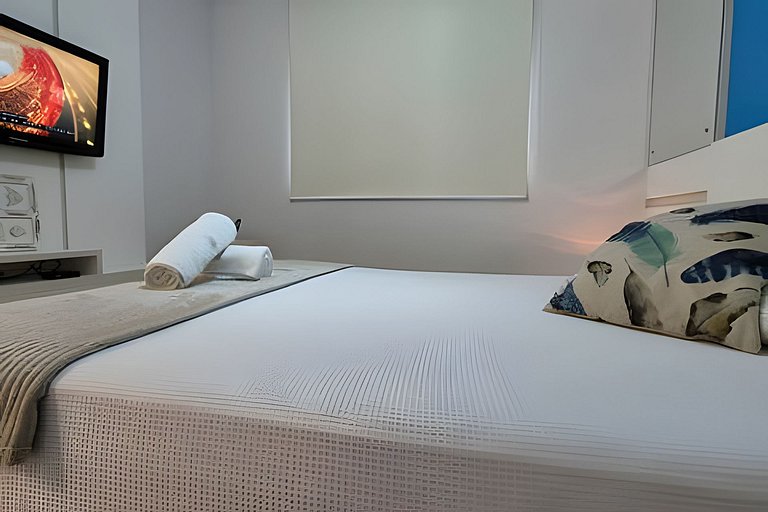 350m da Praia| 3 Quartos Varanda Gourmet |CURTA133