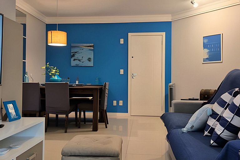 350m da Praia| 3 Quartos Varanda Gourmet |CURTA133