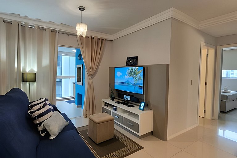 350m da Praia| 3 Quartos Varanda Gourmet |CURTA133