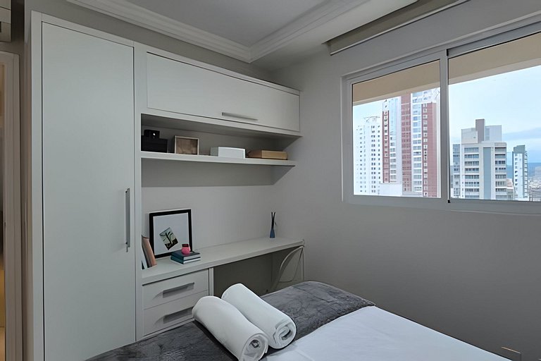 350m da Praia| 3 Quartos Varanda Gourmet |CURTA133