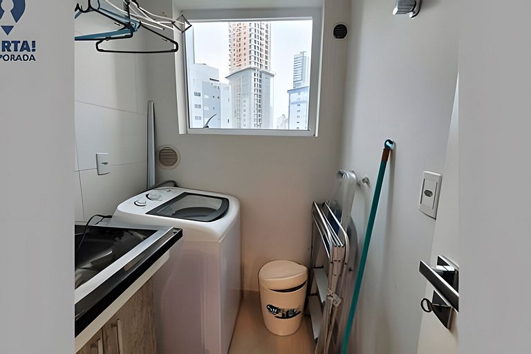 350m da Praia| 3 Quartos Varanda Gourmet |CURTA133