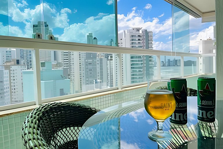 CURTA!|196| Anual |Apê Marine 3 Quartos | Vista Livre