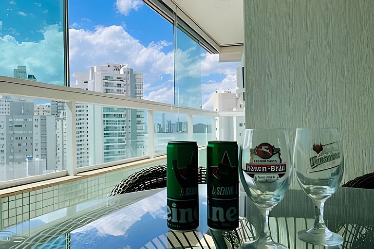 CURTA!|196| Anual |Apê Marine 3 Quartos | Vista Livre