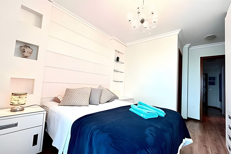 CURTA!|196| Anual |Apê Marine 3 Quartos | Vista Livre