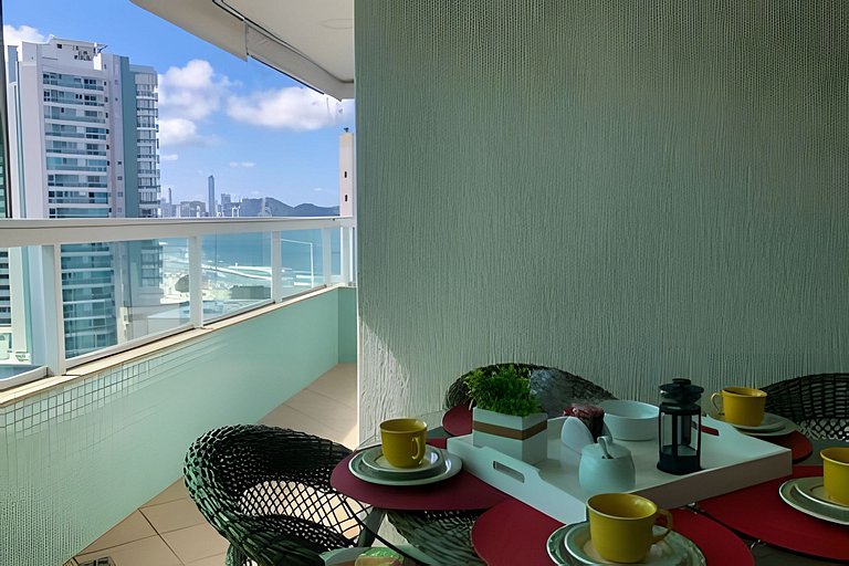 CURTA!|196| Anual |Apê Marine 3 Quartos | Vista Livre