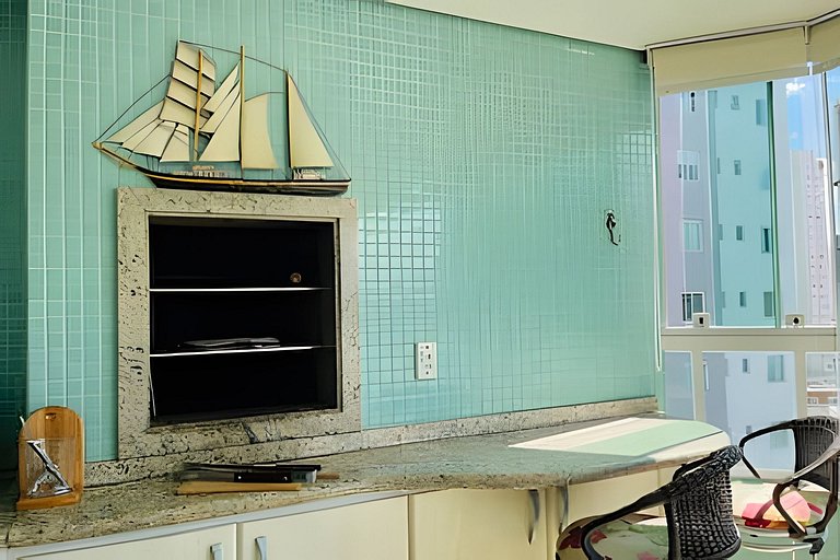 CURTA!|196| Anual |Apê Marine 3 Quartos | Vista Livre