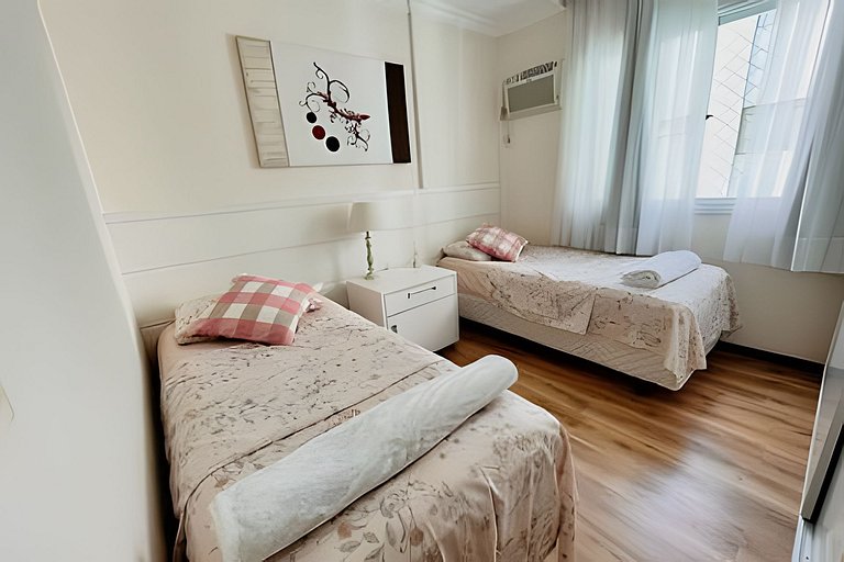 CURTA!|196| Anual |Apê Marine 3 Quartos | Vista Livre