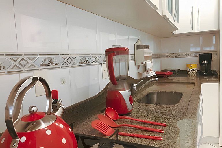 CURTA!|196| Anual |Apê Marine 3 Quartos | Vista Livre