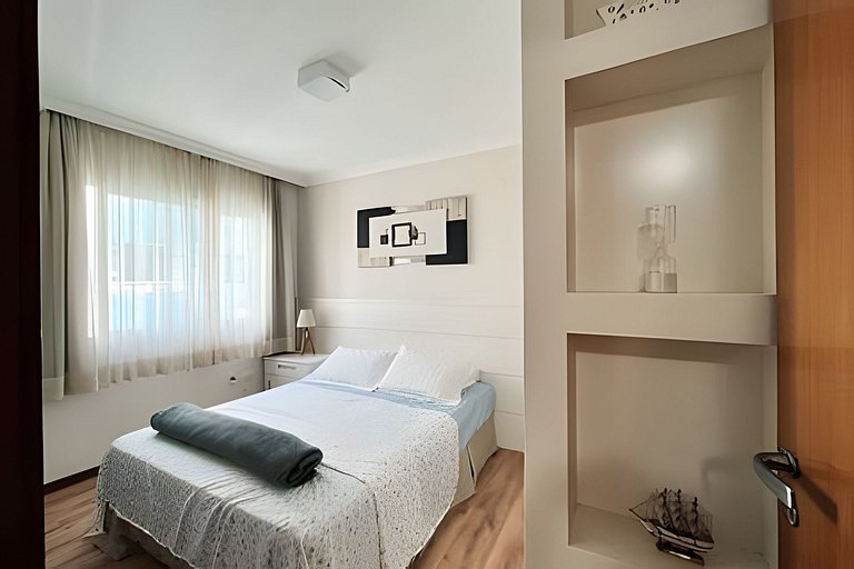 CURTA!|196| Anual |Apê Marine 3 Quartos | Vista Livre