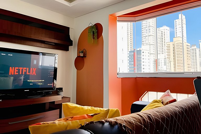 CURTA! |197| Apê Central 2 Quartos | 150m Praia