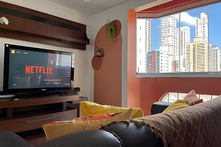 CURTA! |197| Apê Central 2 Quartos | 150m Praia