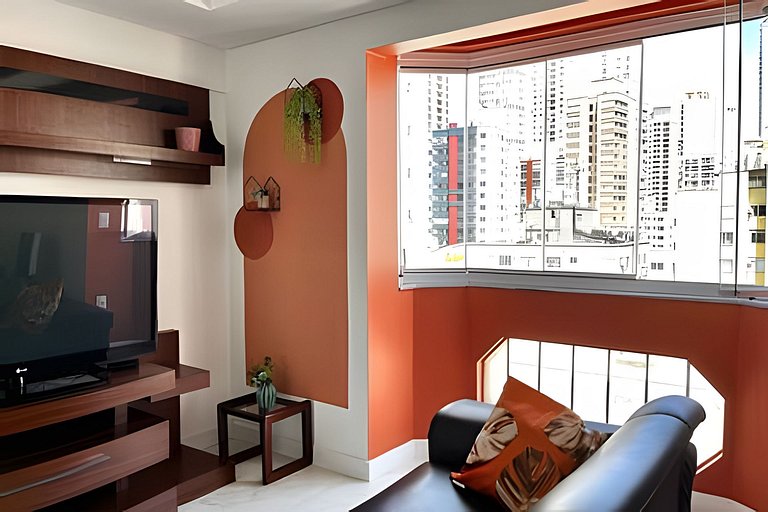 CURTA! |197| Apê Central 2 Quartos | 150m Praia