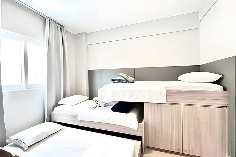 Estilo Tok&Stok 3 Quartos Churrasqueira |CURTA195