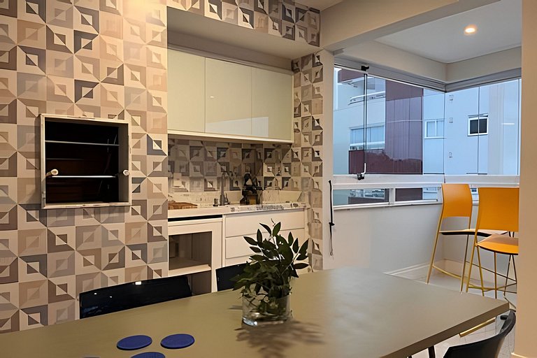 Estilo Tok&Stok 3 Quartos Churrasqueira |CURTA195