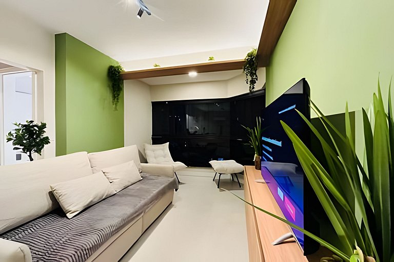 Central Totalmente Reformado 3 Quartos |CURTA178