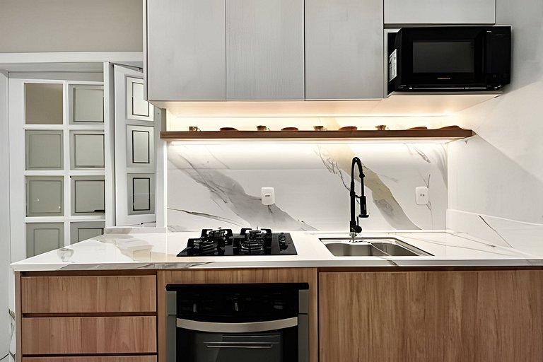 Central Totalmente Reformado 3 Quartos |CURTA178