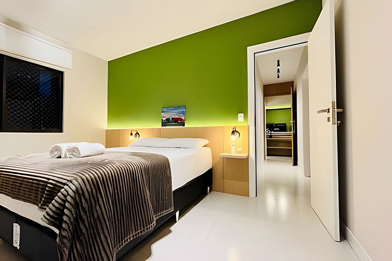 Central Totalmente Reformado 3 Quartos |CURTA178