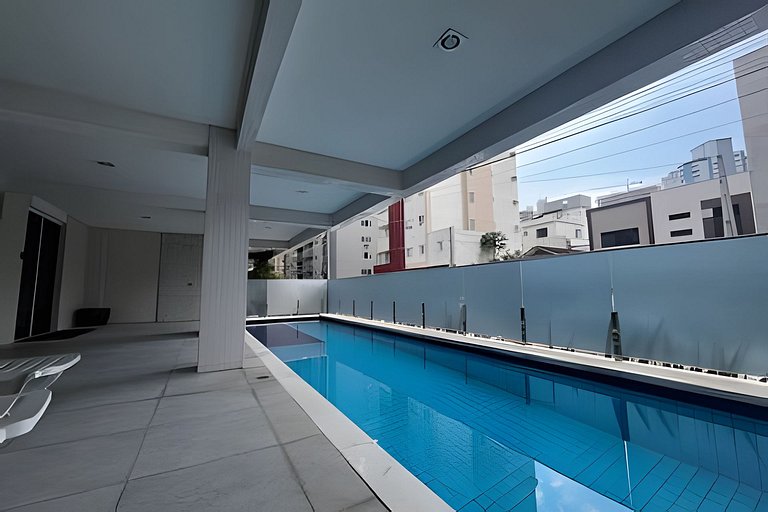 CURTA!|193| Luxo Contemporâneo 2 Suítes | Piscina
