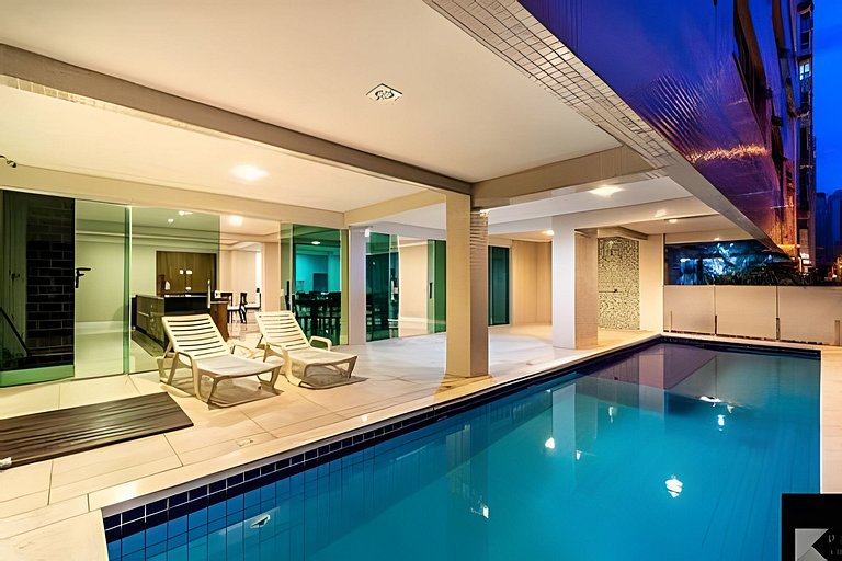 Luxo Contemporâneo 2 Suítes & Piscina |CURTA193