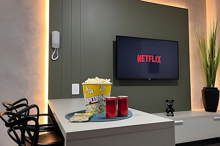 Loft da Barra Netflix & Pipoca |CURTA204
