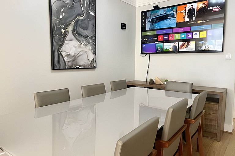 Amplo & Completo 100m da Praia 3 Suítes |CURTA179