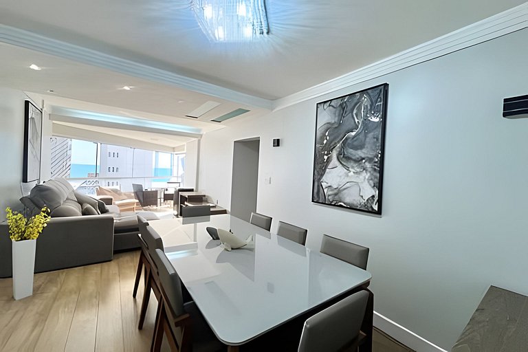 Amplo & Completo 100m da Praia 3 Suítes |CURTA179