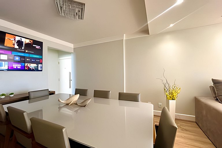 Amplo & Completo 100m da Praia 3 Suítes |CURTA179