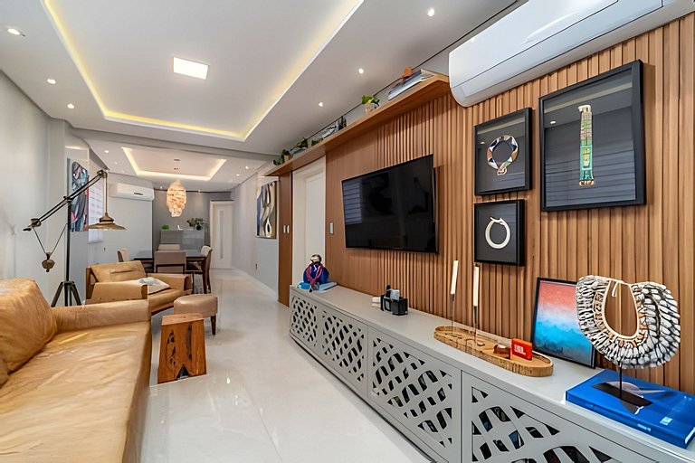 Vista Panorâmica| Elegante 3 Suítes |CURTA173