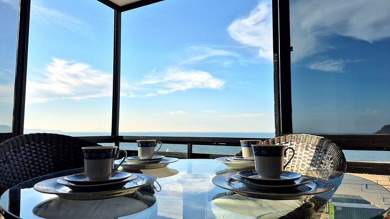 CURTA!|134| Frente Mar |2 Q |Vista Incrível