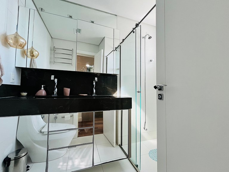 CURTA!|182| Luxo Vista 360 Praia BC 4Q | 4 vagas