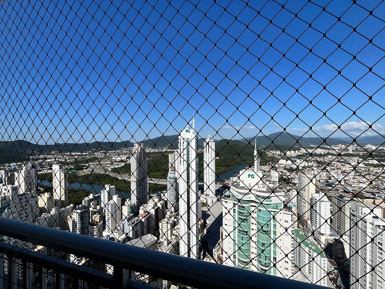 CURTA!|182| Luxo Vista 360 Praia BC 4Q | 4 vagas