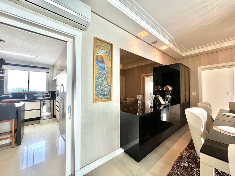 CURTA!|182| Luxo Vista 360 Praia BC 4Q | 4 vagas