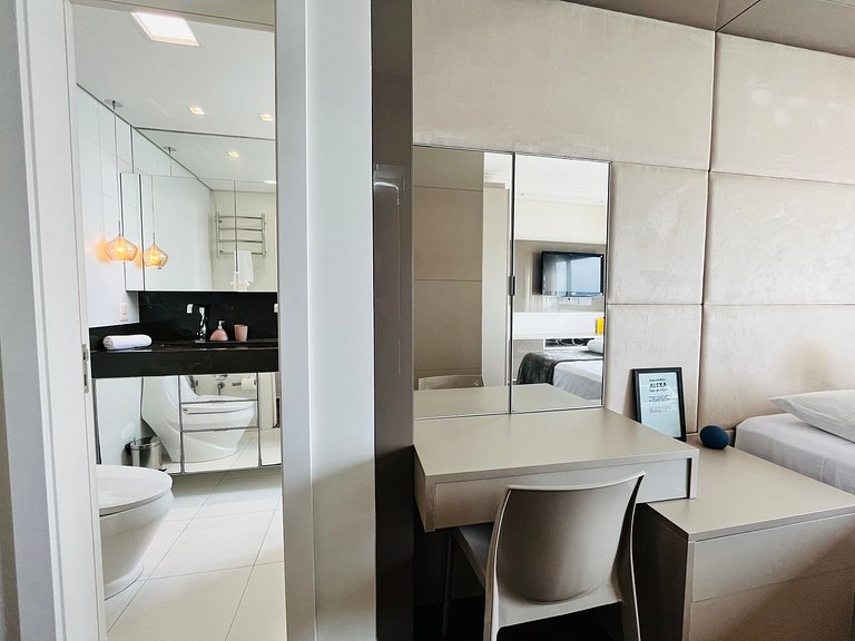 CURTA!|182| Luxo Vista 360 Praia BC 4Q | 4 vagas