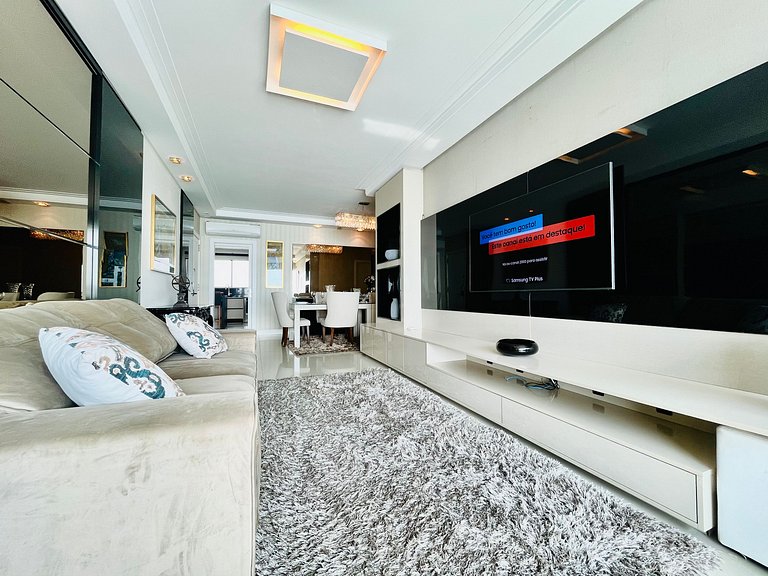 CURTA!|182| Luxo Vista 360 Praia BC 4Q | 4 vagas