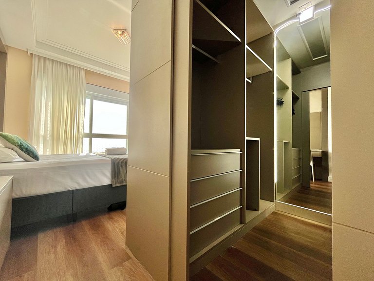 CURTA!|182| Luxo Vista 360 Praia BC 4Q | 4 vagas