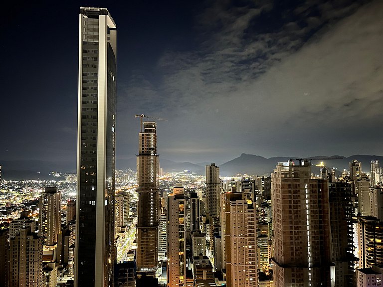 CURTA!|182| Luxo Vista 360 Praia BC 4Q | 4 vagas