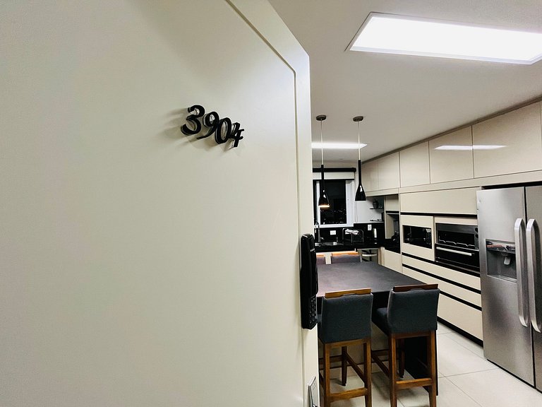 CURTA!|182| Luxo Vista 360 Praia BC 4Q | 4 vagas