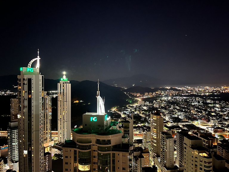 CURTA!|182| Luxo Vista 360 Praia BC 4Q | 4 vagas