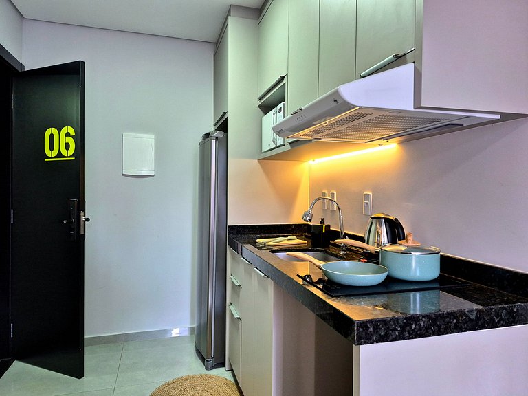 Loft Elegante & Confortável Unipraias |CURTA191