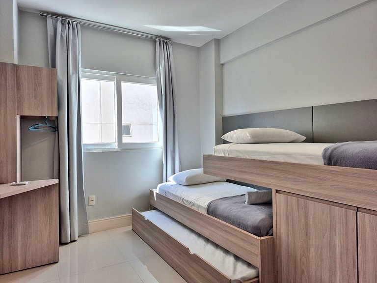 Estilo Tok&Stok 3 Quartos Churrasqueira |CURTA195