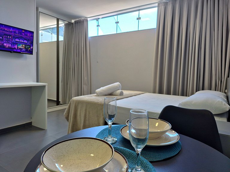 Loft Completo & Funcional na Barra BC |CURTA209