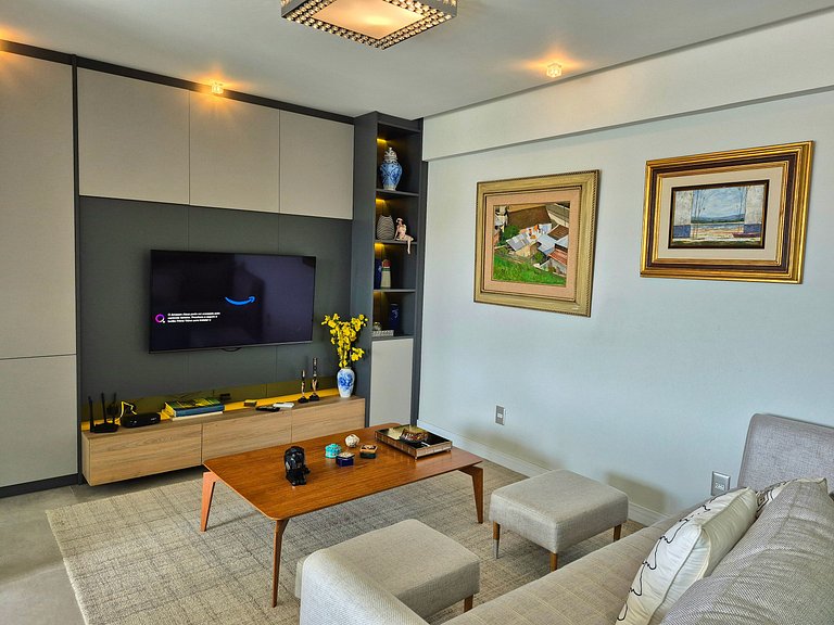 Charming Oceanfront Barra Sul •2 Bedrooms| CURTA163