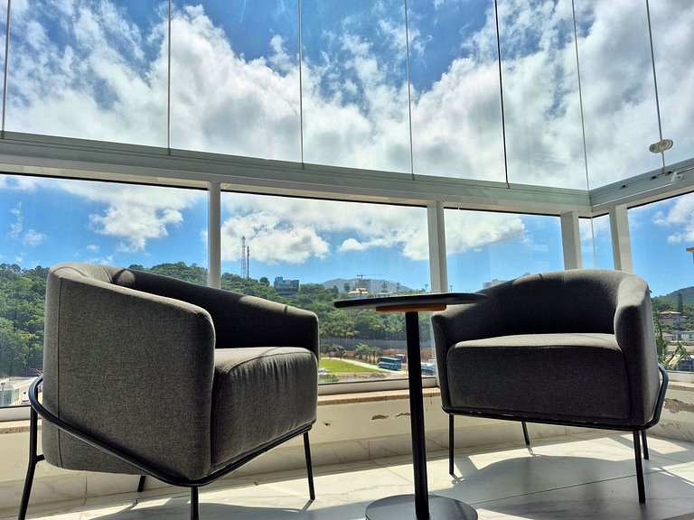 Brava Arts 2 Suítes | Vista Livre 360° |CURTA138