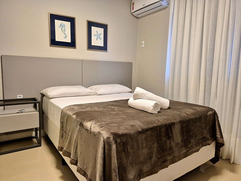 CURTA!|212| 100m da Praia | 4 Quartos | Quadra Mar