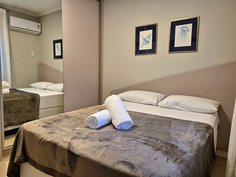 CURTA!|212| 4 Quartos |100m da Praia |Quadra Mar